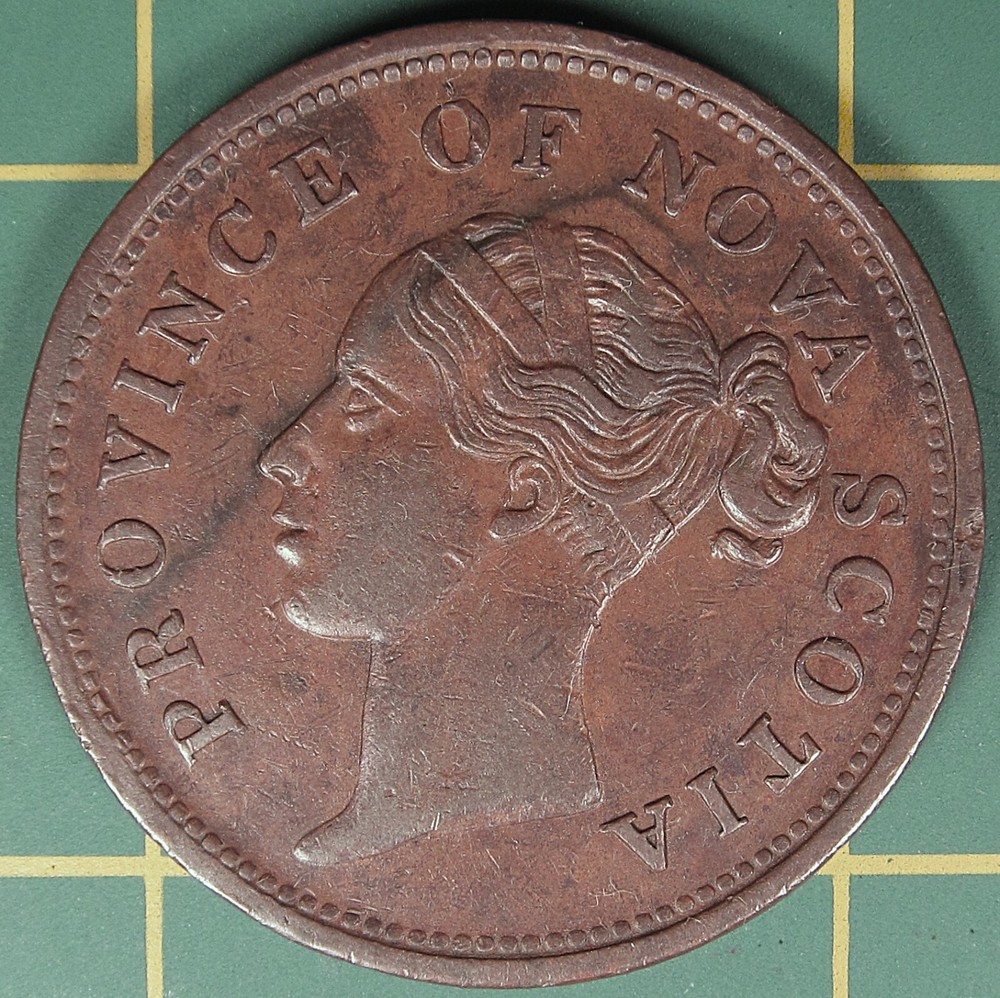 1840 Nova Scotia 1d token NS-2C1