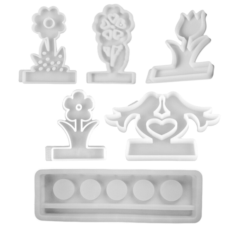 Holder Molds with Base for Making Holder Craft