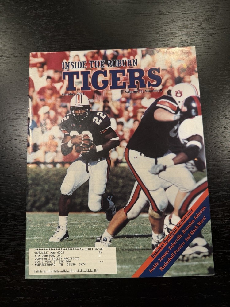 Inside The Auburn Tigers 2001