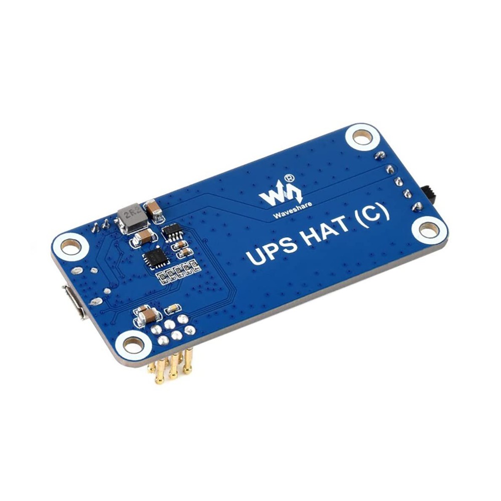 UPS HAT (C) for Raspberry Pi Zero Boards, Provides 5V Uninterruptible Stable ...