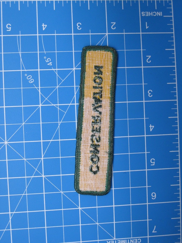 Conservation Police rocker patch
