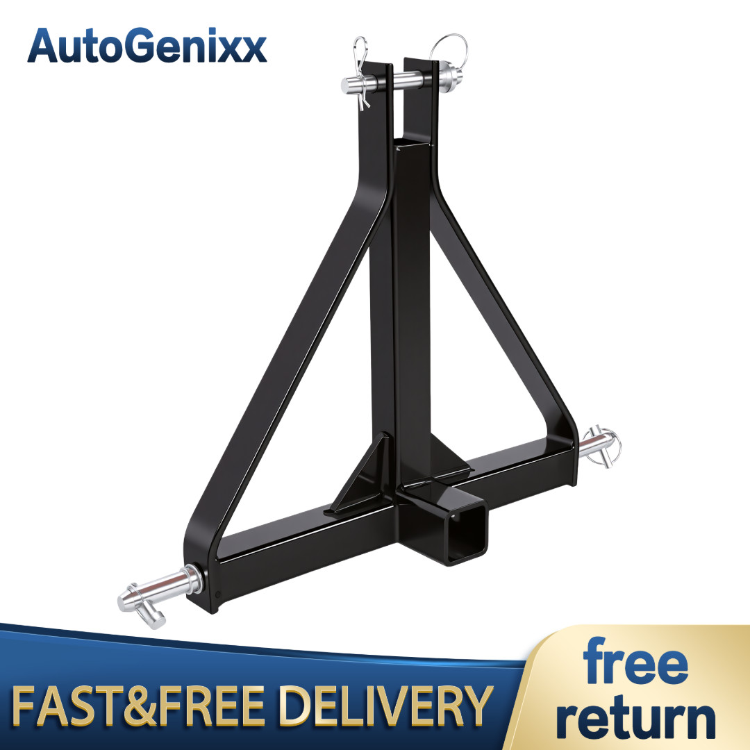3 Point 2 Receiver Trailer Hitch Category One Tractor Tow Hitch Drawbar Adapter
