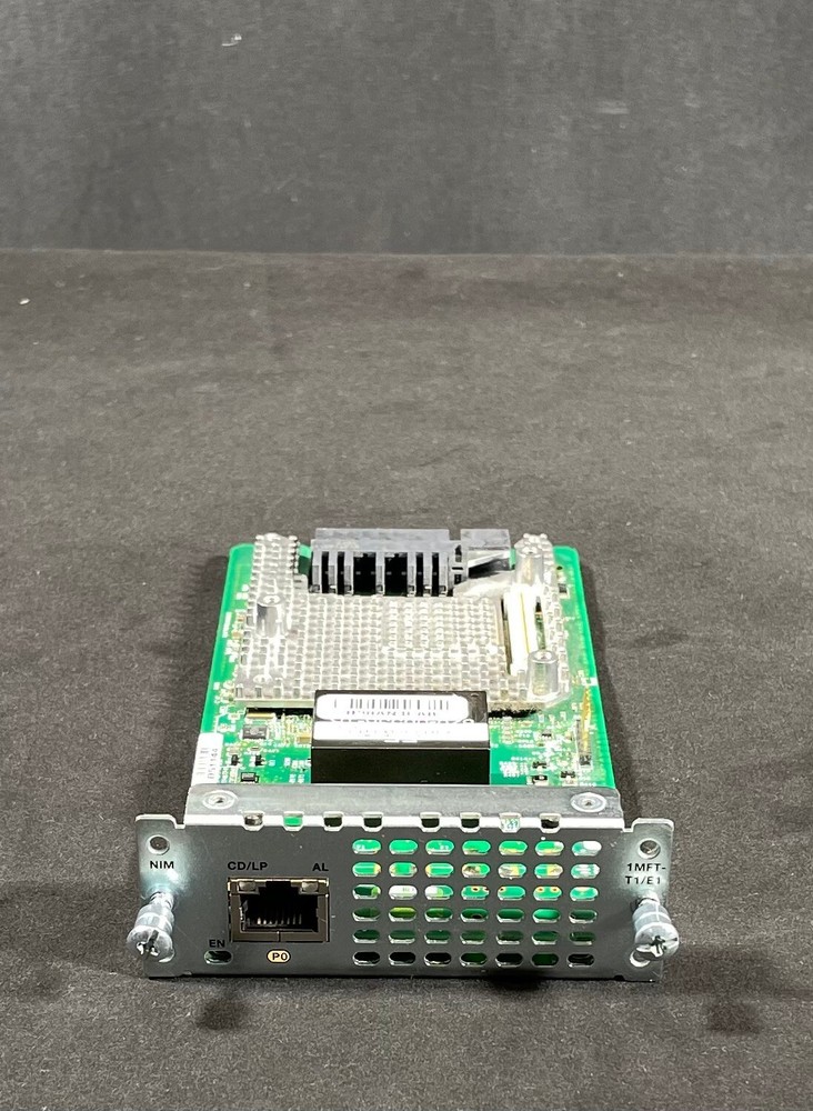 Cisco NIM-1MFT-T1/E1 Multi-Flex Trunk Module NIM Card - Same Day Shipping