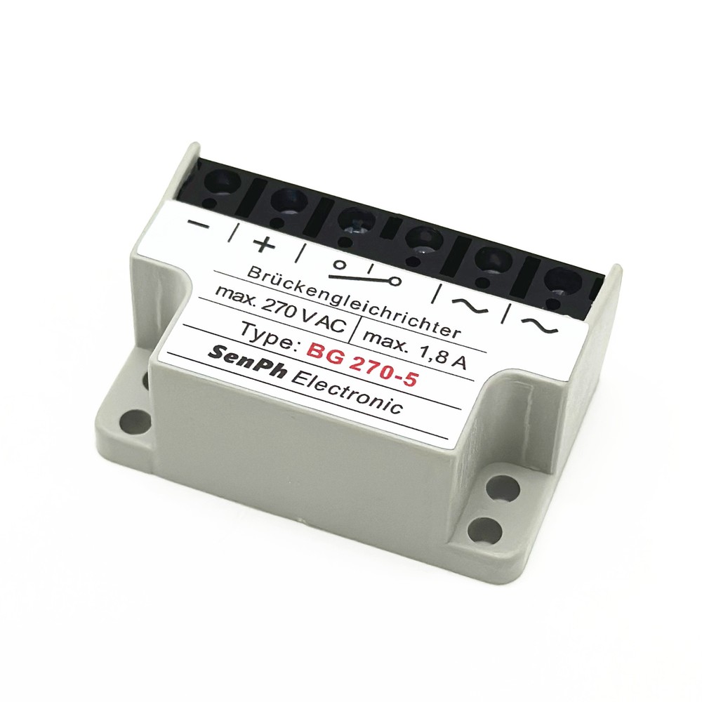 SENPH Brückengleichrichter Type: BG 270-5 270VAC 1,8A Full-Wave rectifier module