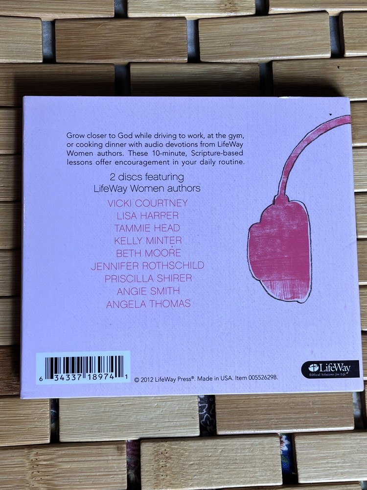 LifeWay Women Devotions (CD) 2 Disc set, New and Sealed