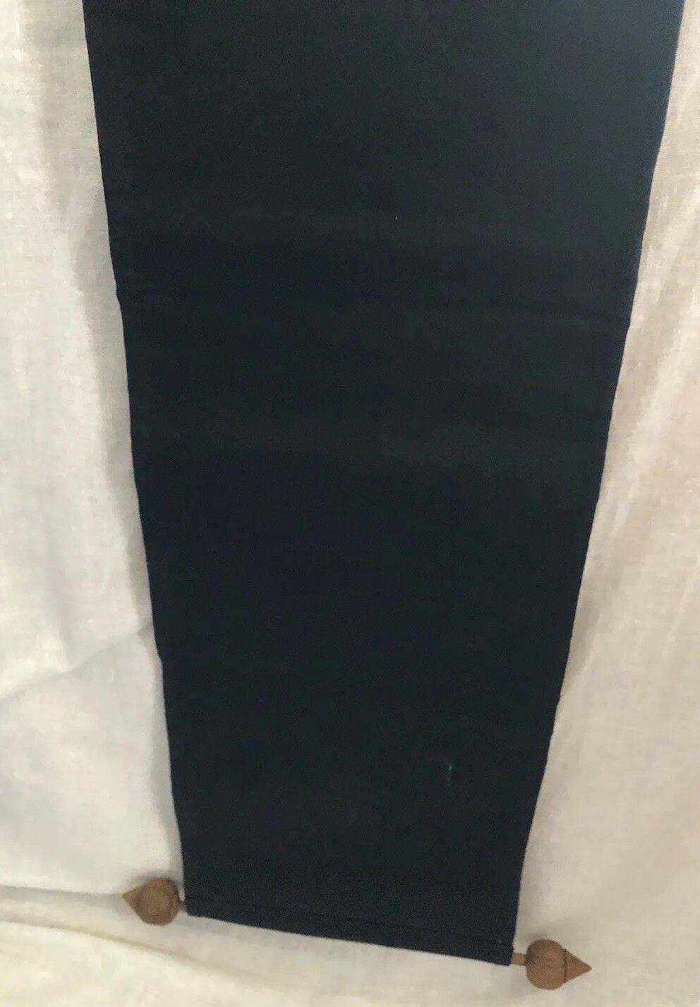 Tapestry Scroll Decoration Wall Hanging Elephants Pattern Pockets Brown Hues