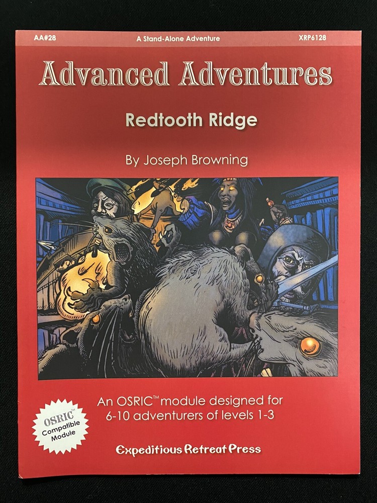 Advanced Adventures Redtooth Ridge Unused