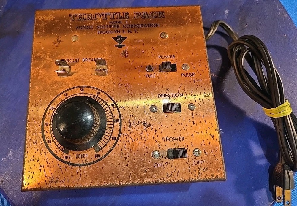 THROTTLE PACK, MODEL3, MODEL RECTIFIER CORPORATION, Restoration, Needs Fuse