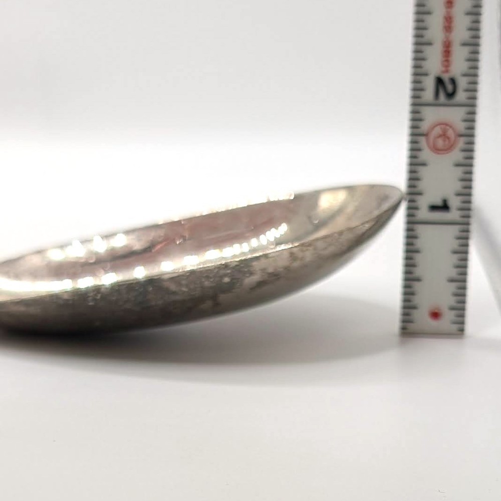 Towle Silver Salad Serving Spoon Beaded Antique Pattern 1977