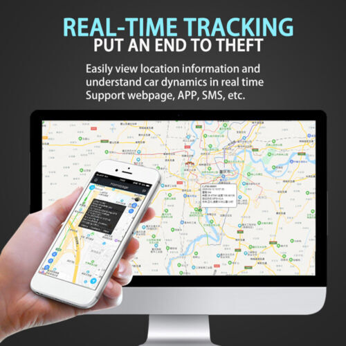 OBD2 GPS Tracker Real Time Vehicle Tracking Device GSM GPRS Vehicle Locator 4G