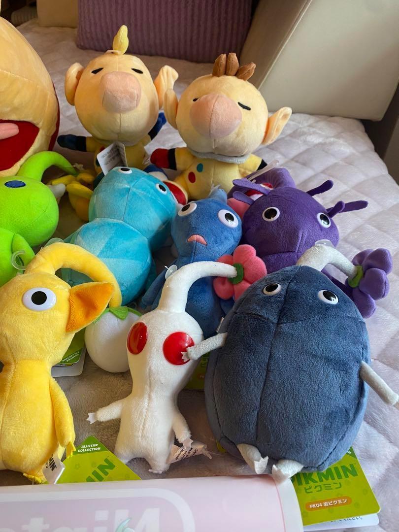 Nintendo Tokyo/Osaka Pikmin Plush Set of 14 All Star Collection Sanei Boeki NEW
