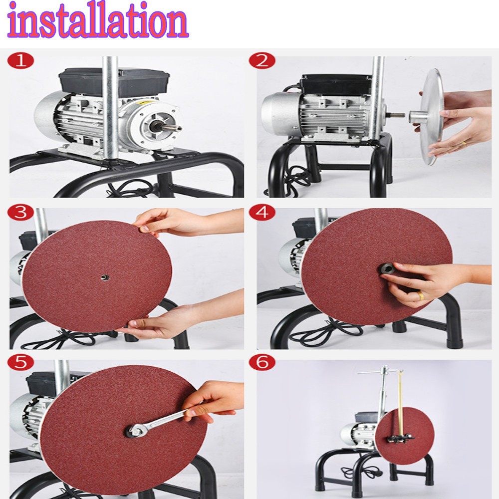 Electric Sheep Clipper Blade Sharpener Goat Shears Knife Grinding Machine 220V