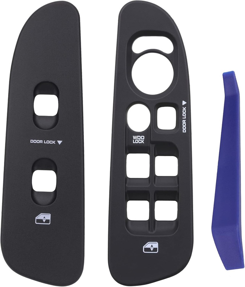 Window Control Switch Bezel Panel for 2002-2009 Dodge Ram Driver & Passenger Doo