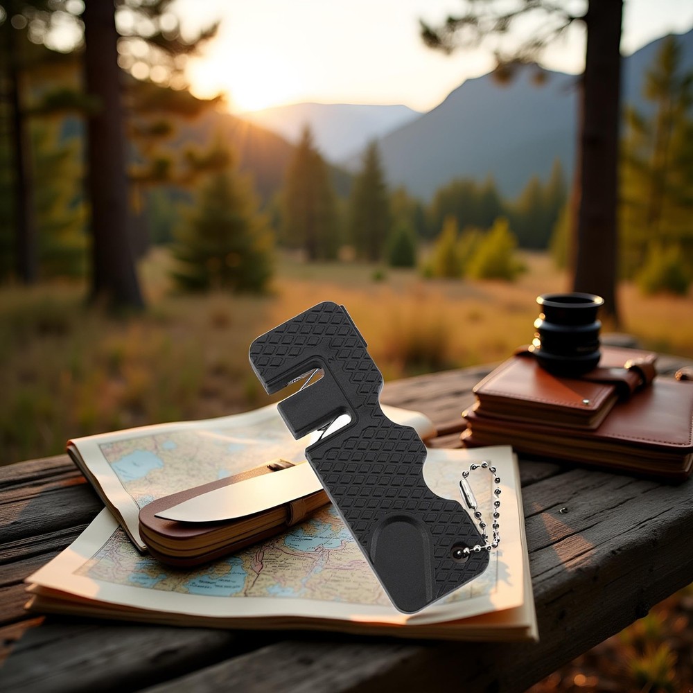 Kitchen Knife Sharpener Mini Outdoor Whetstone For Kitchen Pocket Sharp Knife...