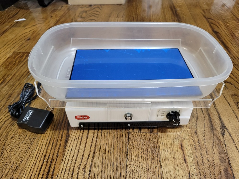 Art Pcb Acid Deep Etching Swing tray for etching with Ferric Chloride