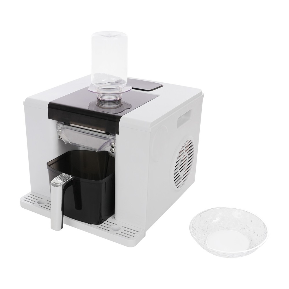 Tabletop Shaved Ice Machine 280W Touch Automatic Shaved Ice Making Machine Home
