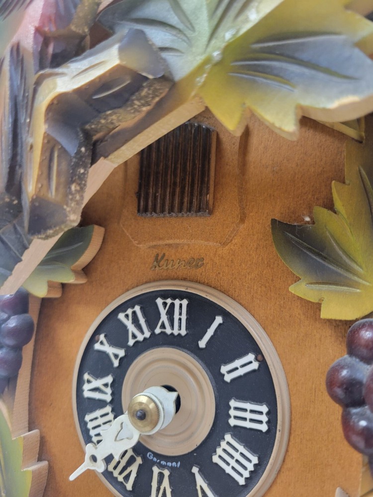 Vintage Cuckoo Clock Black Forest Made In Germany