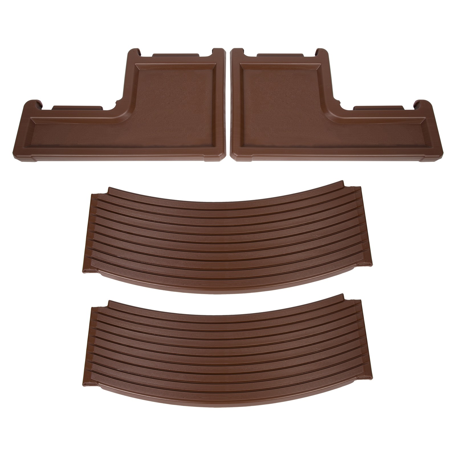 Universal Spa Hot Tub Steps No Slip Handi-Step Dark Gray/Black/Carbon Gray/Brown