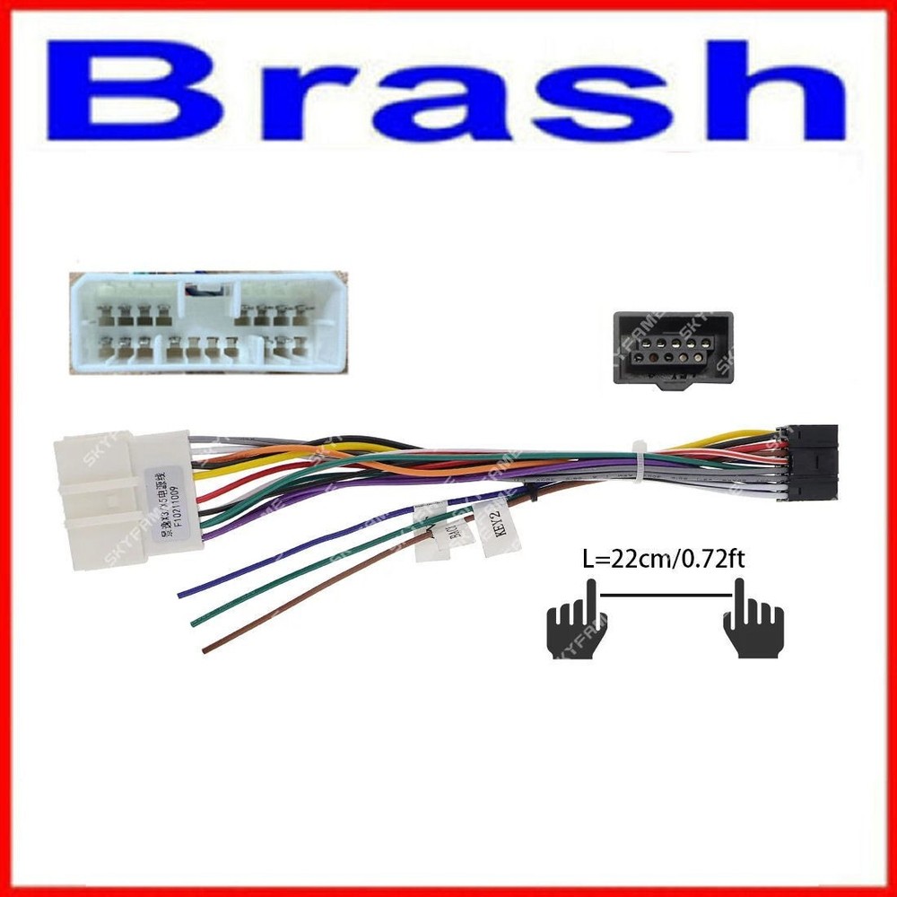 HOLDEN JACKAROO 1992-2003  POWER & STEERING CABLE FOR ANDROID STEREO HEAD UNIT