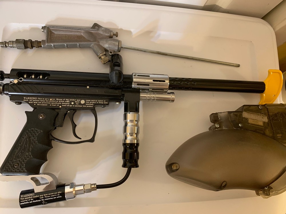 Dye Spyder Paintball Marker Java Edition Semi Automatic .68 Cal Shutter