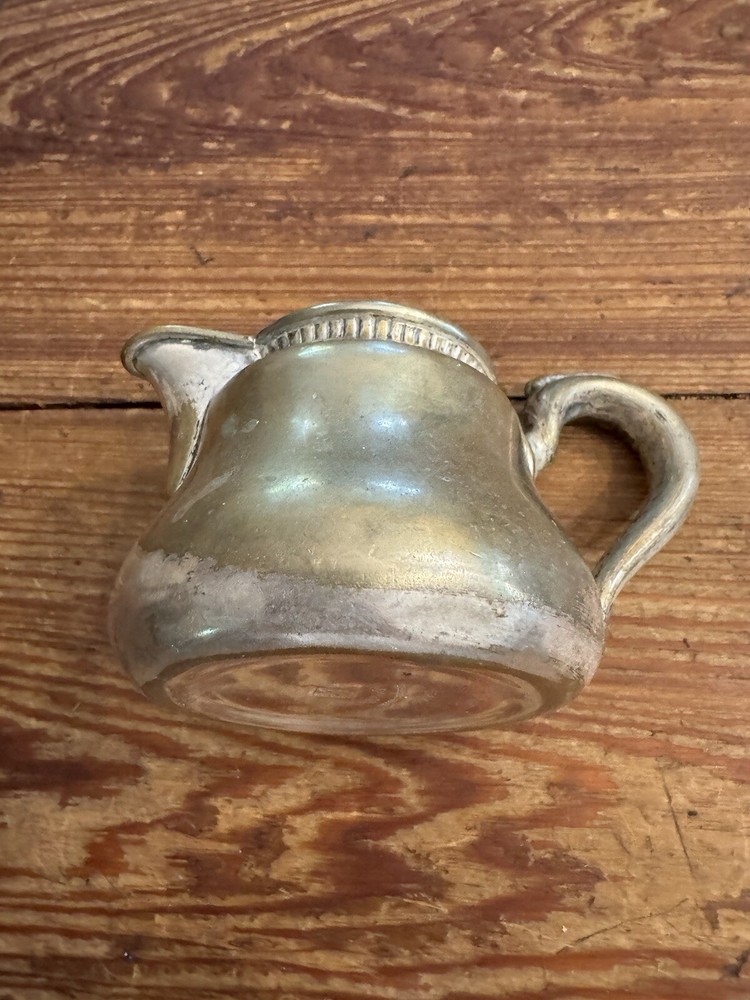 Antique Meriden Silver Plate Coffee Creamer