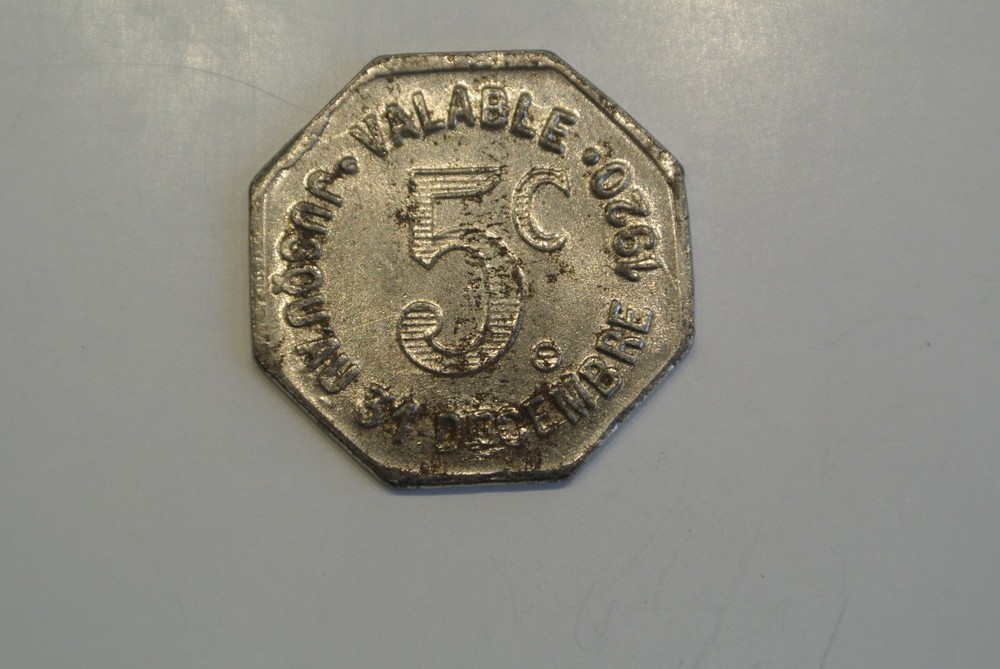 ALBI 5 CENT 1920 FER