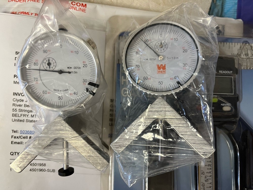 Dial Indicator Knife Setting Gauge For Woodworking