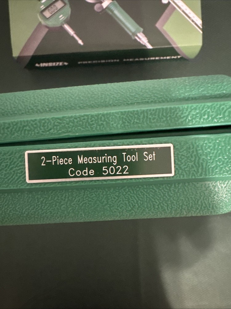 Insize 2 pc Measuring Tool Set Digital Caliper & Digital Outside Micrometer 5022