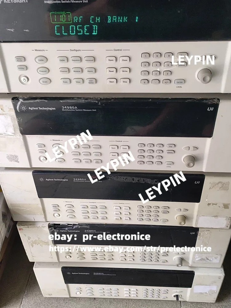 1PCkeysight Agilent 34980A Multifunction Switch/Measure Unit with DMM#Pr