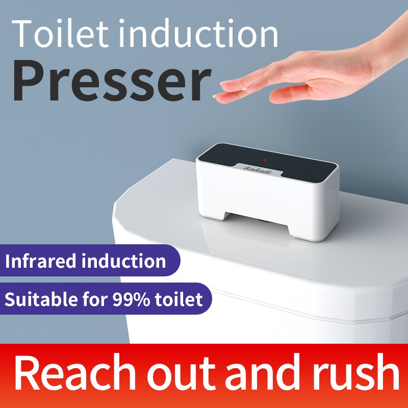Touchless Intelligent Toilet Flush Sensor Automatic Bathroom Non-Contact Button