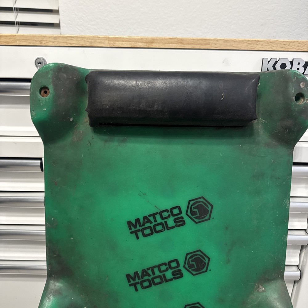 Matco Tools Creeper 35.75" Green Made In USA