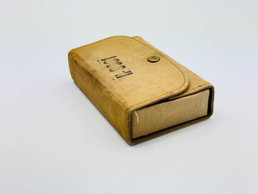 WWII U.S. Military Sewing Kit – Wooden Thread Spools, Buttons, Thimbles, Needles