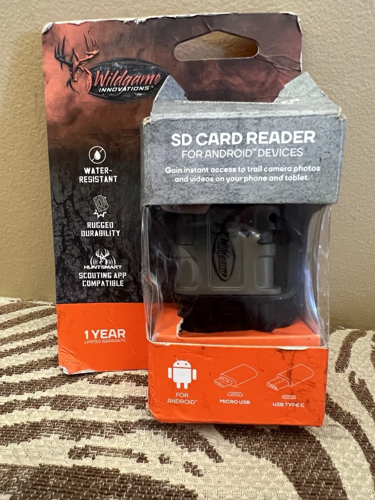 Wildgame Innovations SD Card Reader Android™ Devices Instant Access Phone/Tablet