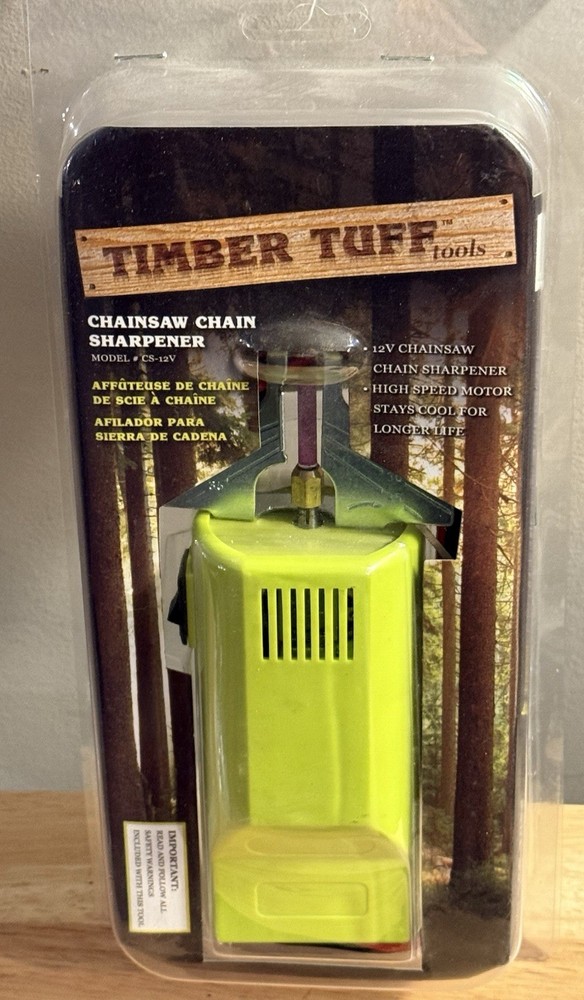 Timber Tuff Chainsaw Sharpener MODEL / CS-12V New In Package