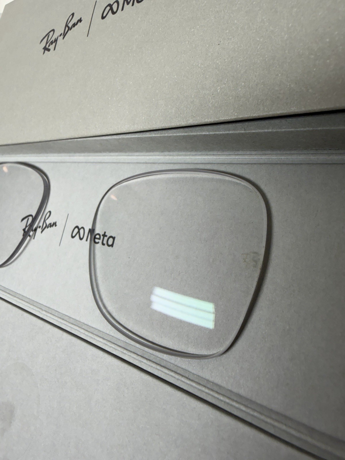 Authentic Ray Ban Meta RW4008 53mm Transitions Amethyst Lenses Purple RX 0.00