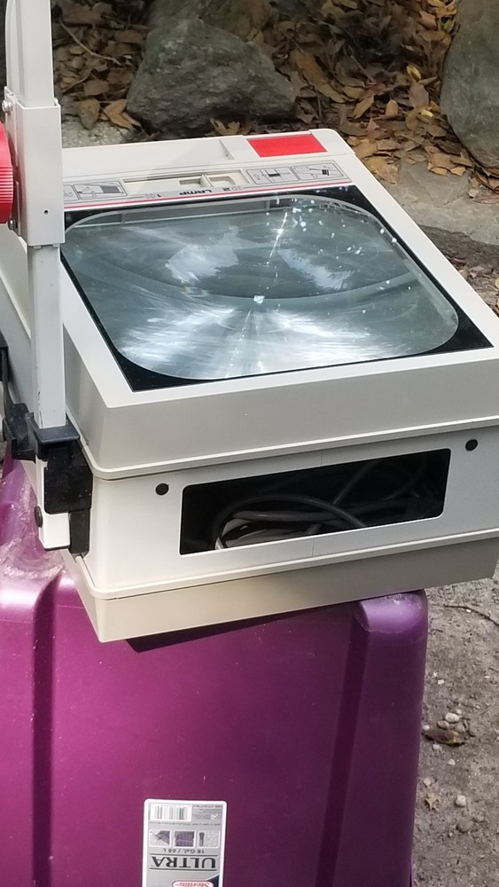 VINTAGE APOLLO ECLIPSE EDUCATIONAL OVERHEAD PROJECTOR SCHOOL ROOM