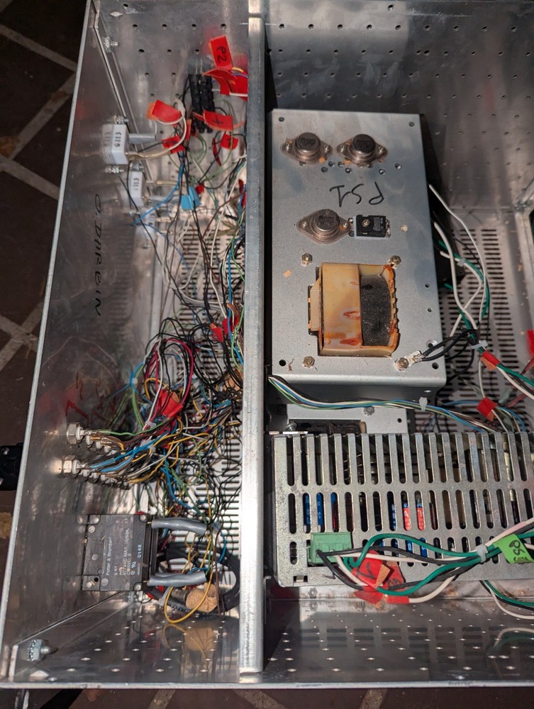 *For Parts* Custom Rackmount Power Supply Amplifier Control Panel Unit