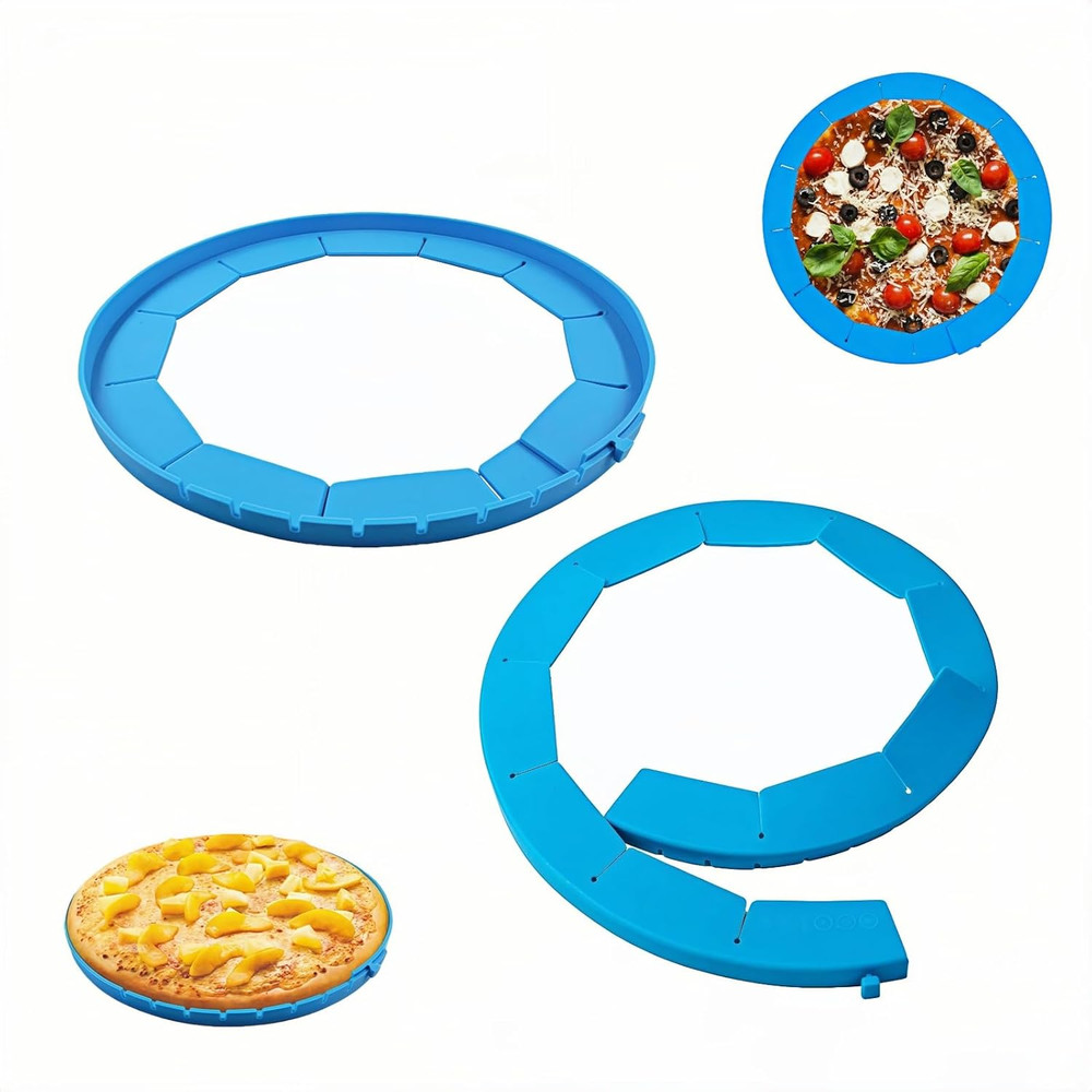 Adjustable Silicone Pie Crust Shield | 8.7-11.4" Reusable Baking Guard | Prevent