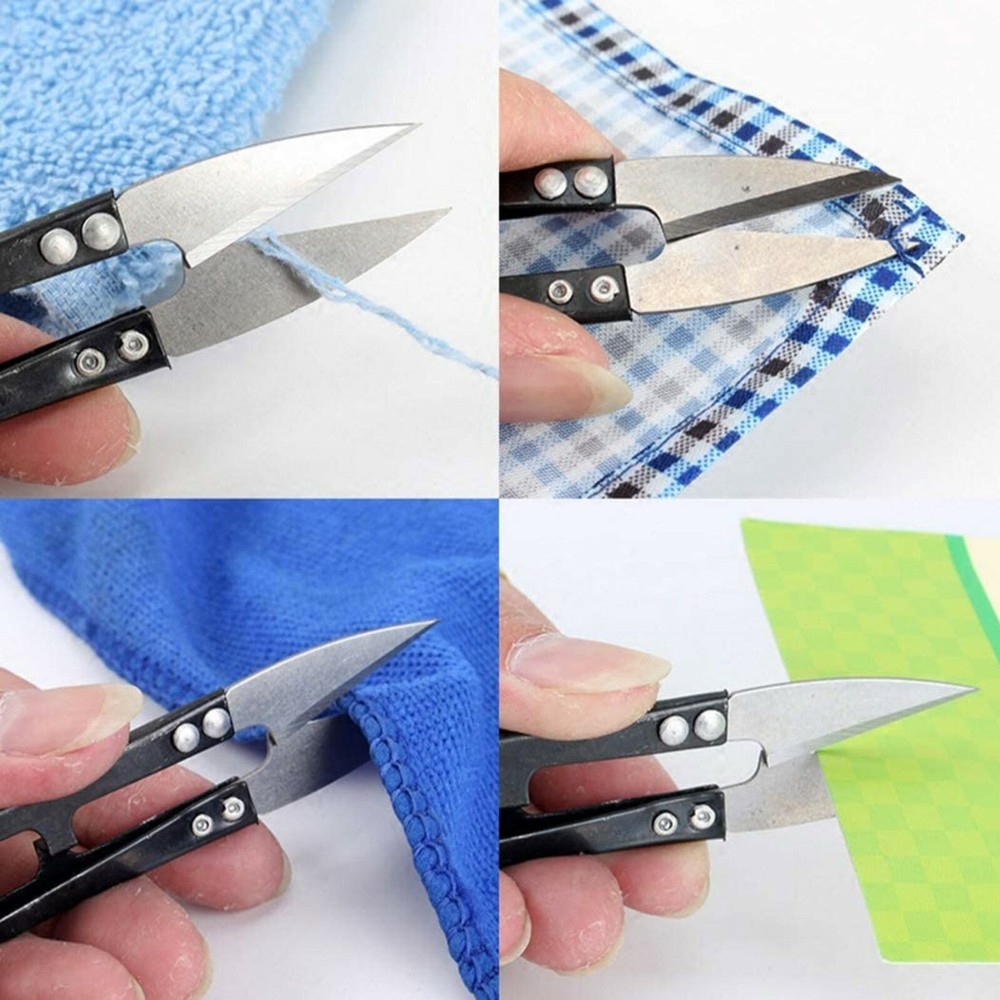 5Pcs Embroidery Sewing Snips Thread Cutter Scissors Nipper Thrum Yarn US