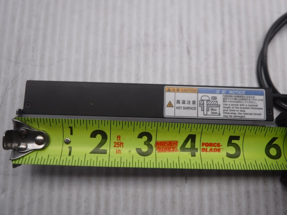 Keyence CA-DBW13 White LED Bar Depth: M3 Max: 3mm