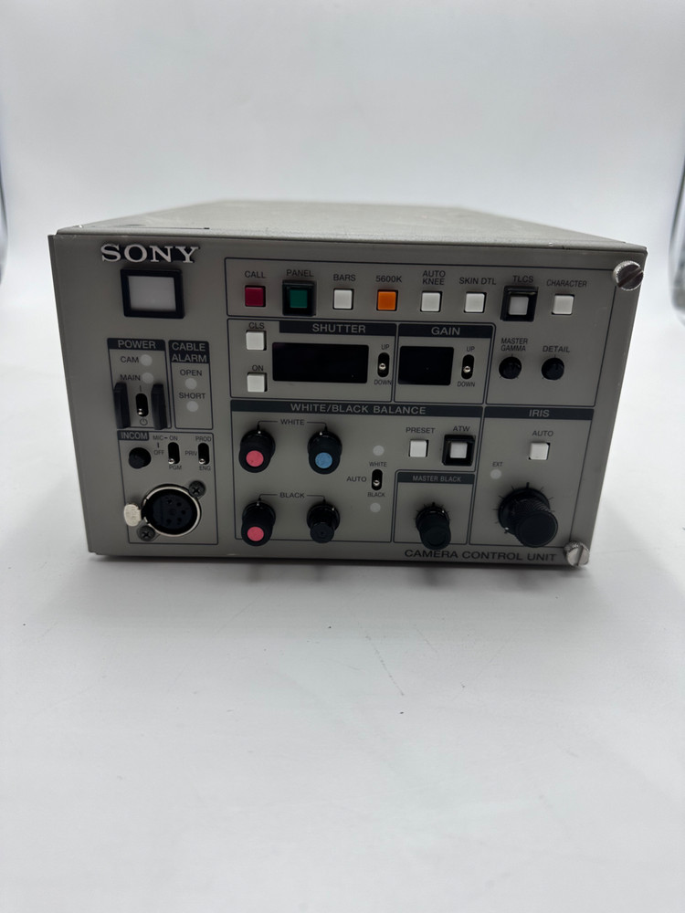 Sony CCU-TX50 Camera Control Unit W/ RCP-D50 Remote