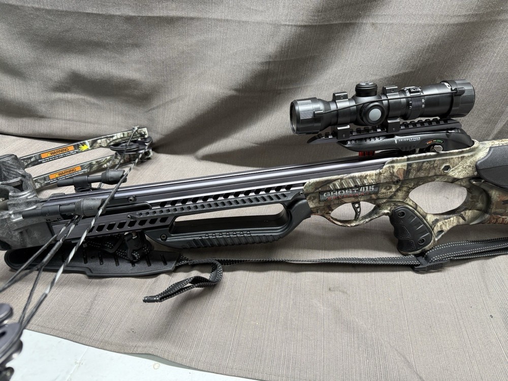 BARNETT GHOST 415 REVENANT CROSSBOW + EXTRAS - (USED)
