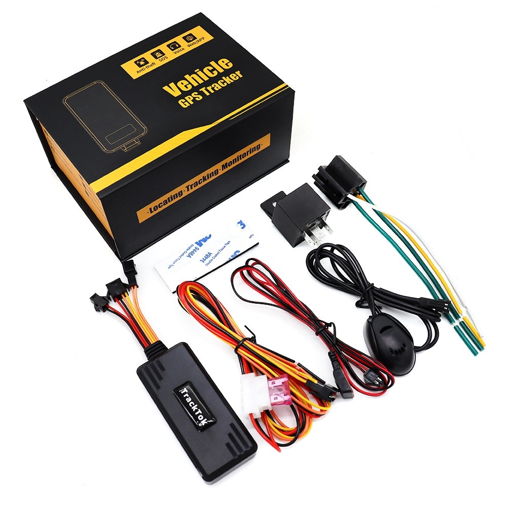 Car GPS Tracker 4G Real-time Tracking Anti Theft Device Remote Control Locator