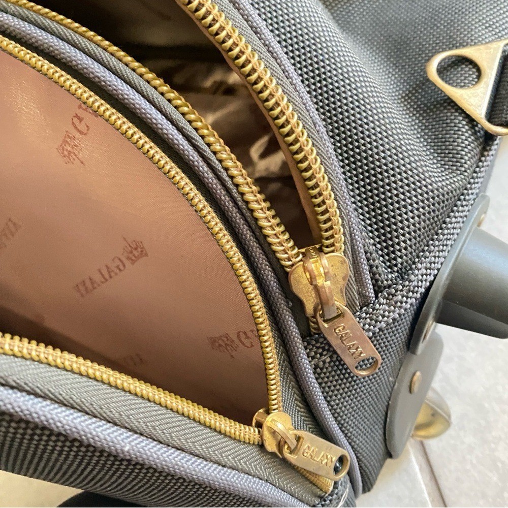 GALAXY GREY DUFFLE TROLLEY BAG
