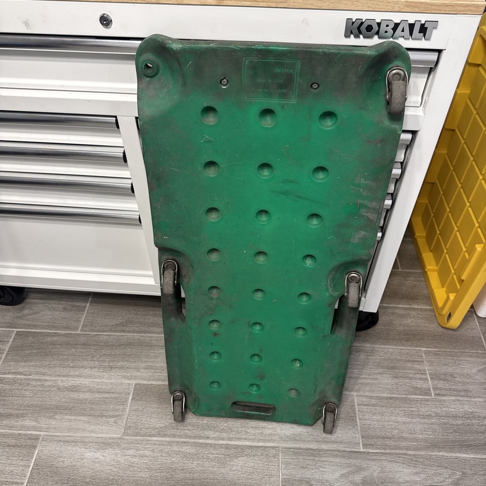 Matco Tools Creeper 35.75" Green Made In USA