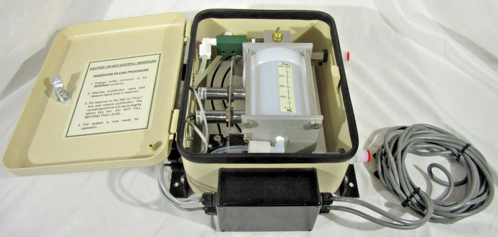 NOW TECHNOLOGIES ND-LM-01 RESERVOIR SYSTEM W/ ELECTRONICS