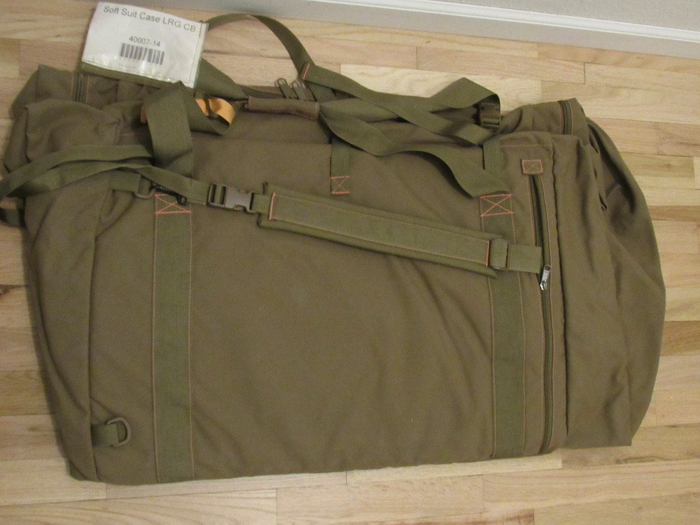 Tactical Tailor Large Soft Suit Case Duffle Bag Brown