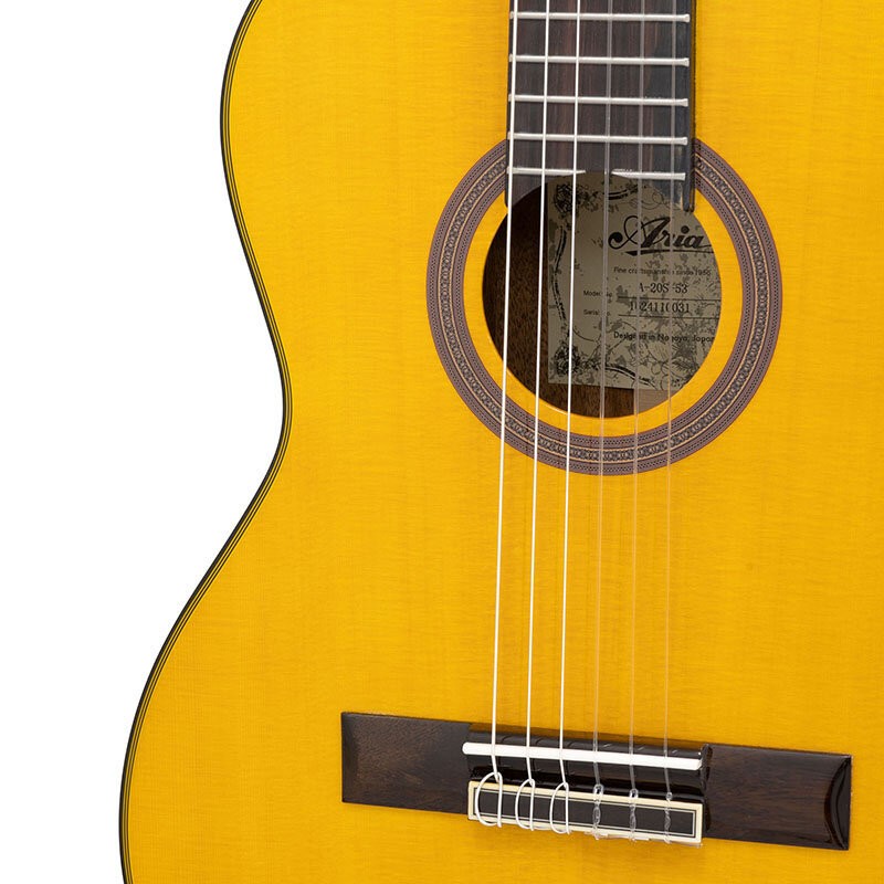 ARIA Basic Mini Classical Guitar 530mm Scale Spruce Top Sapele Sides & Back