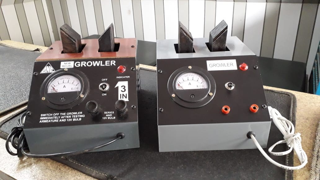 ARMATURE GROWLER TESTER WITH METER WITH PROBE