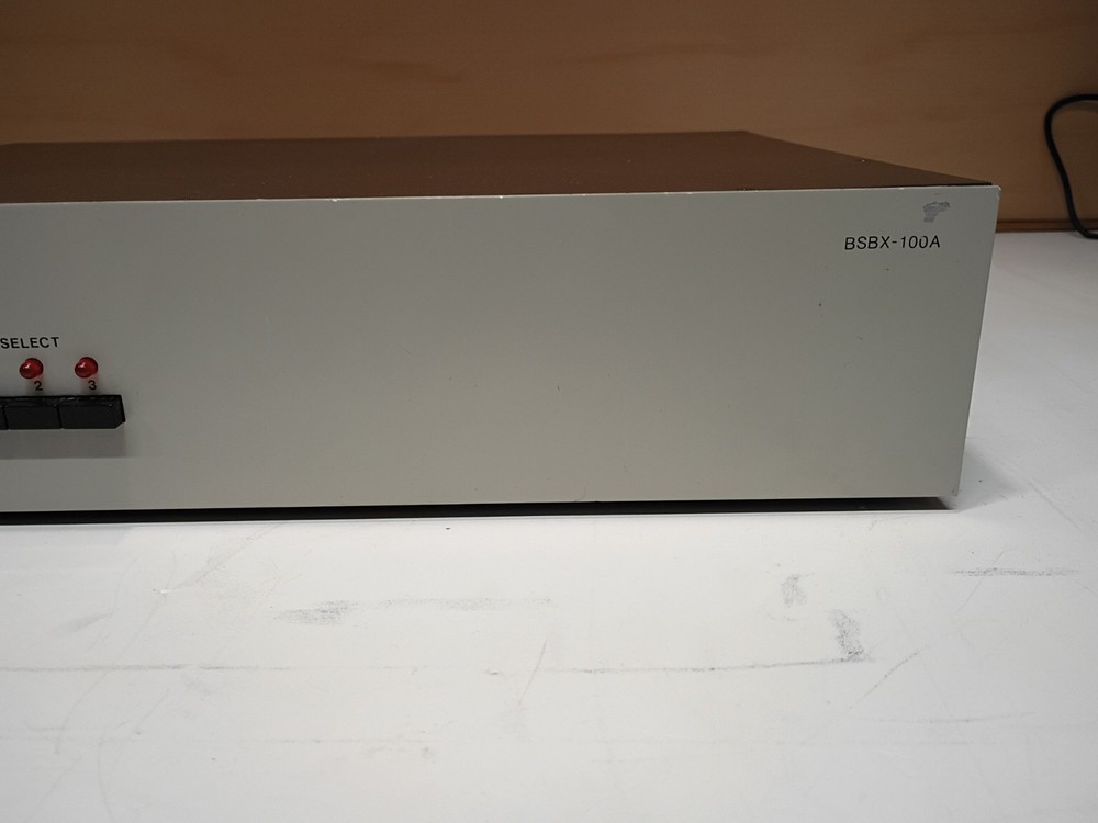 Untested Videoquip BSBX100A Multi Format 3-Channel Dub Switcher AV For Broadcast